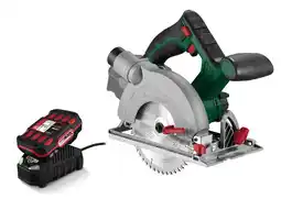 Lidl PARKSIDE Accu-cirkelzaag 20 V met accu en lader aanbieding