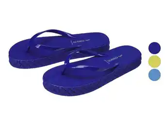 Lidl CRIVIT Dames teenslippers aanbieding