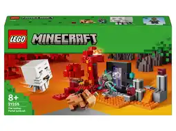 Lidl Lego Minecraft Hinderlaag bij het Nether-portaal - 21255 aanbieding