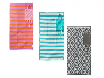 Lidl CRIVIT Strandmat 90 x 180 cm aanbieding