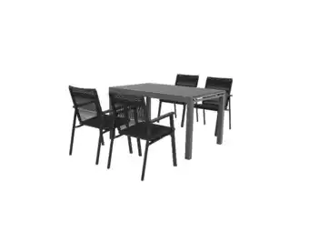 Lidl LIVARNO home Tuinset Miami 5-delig aanbieding