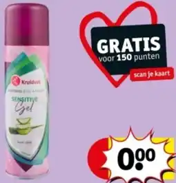 Kruidvat Kruidvat sensitive gel aanbieding