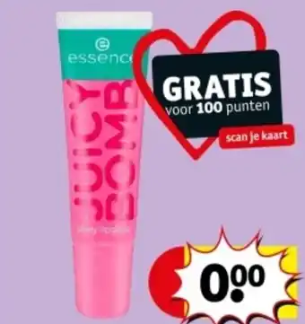 Kruidvat Essence juicy bomb aanbieding