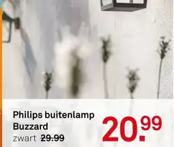 Karwei Philips buitenlamp Buzzard aanbieding