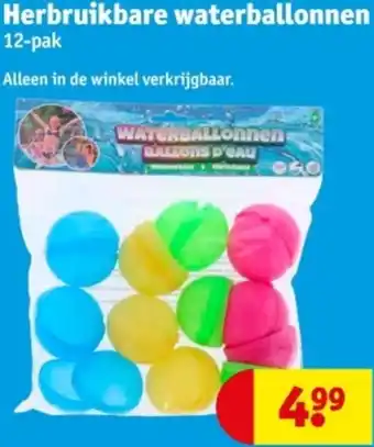 Kruidvat Herbruikbare waterballonnen aanbieding