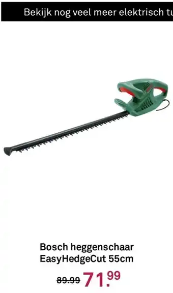 Karwei Bosch heggenschaar easyhedgecut aanbieding