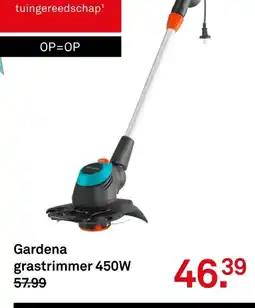 Karwei Gardena grastrimmer 450w aanbieding