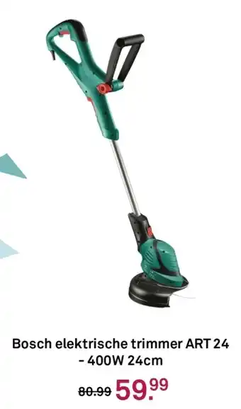 Karwei Bosch elektrische trimmer art 24 aanbieding