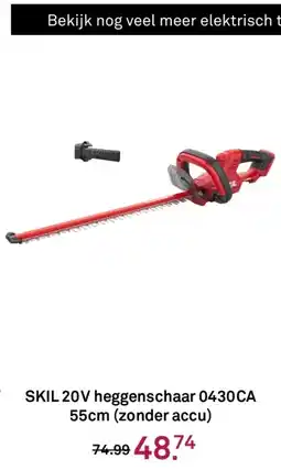 Karwei Skil 20v heggenschaar 0430ca aanbieding