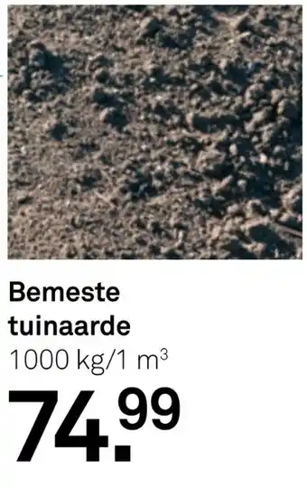 Karwei Bemeste tuinaarde aanbieding