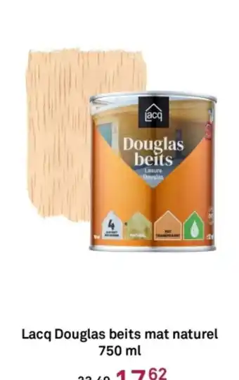 Karwei Lacq douglas beits mat naturel aanbieding