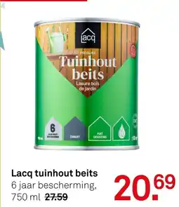 Karwei Lacq tuinhout beits aanbieding