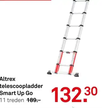 Karwei Altrex telescoopladder smart up go aanbieding