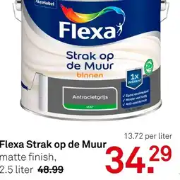 Karwei Flexa strak op de muur aanbieding