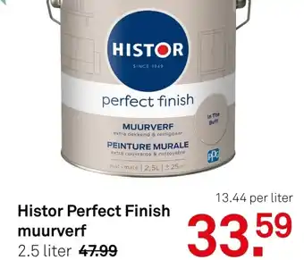 Karwei Histor perfect finish muurverf aanbieding