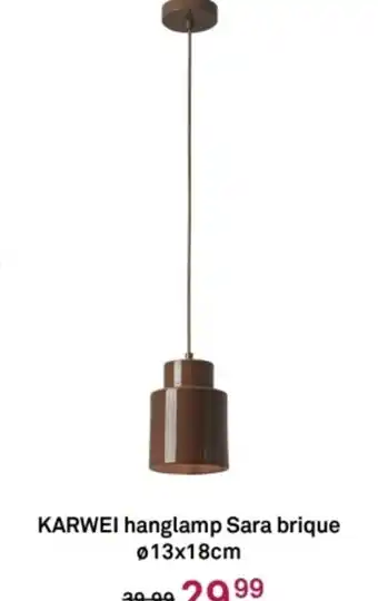 Karwei Karwei hanglamp sara brique aanbieding