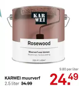 Karwei Karwei muurverf aanbieding