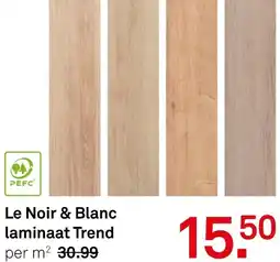 Karwei Le noir & blanc laminaat trend aanbieding