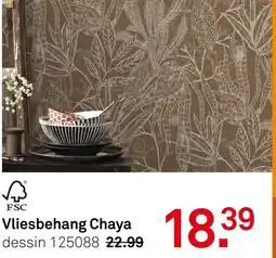 Karwei Vliesbehang chaya aanbieding