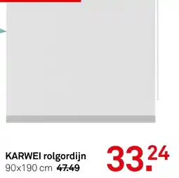 Karwei Karwei rolgordijn aanbieding