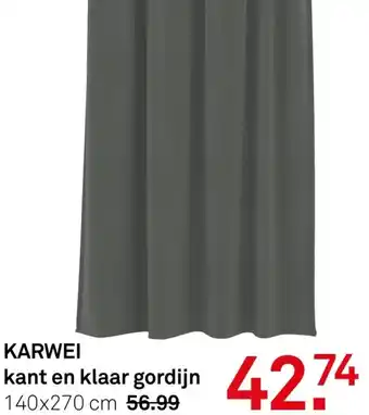 Karwei Karwei kant en klaar gordijn aanbieding