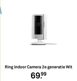 Karwei Ring indoor camera 2e generatie wit aanbieding