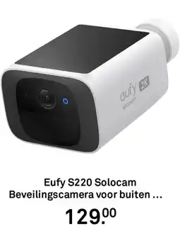 Karwei Eufy s220 solocam beveilingscamera voor buiten aanbieding