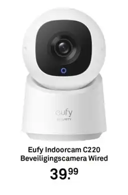 Karwei Eufy indoorcam c220 beveiligingscamera wired aanbieding