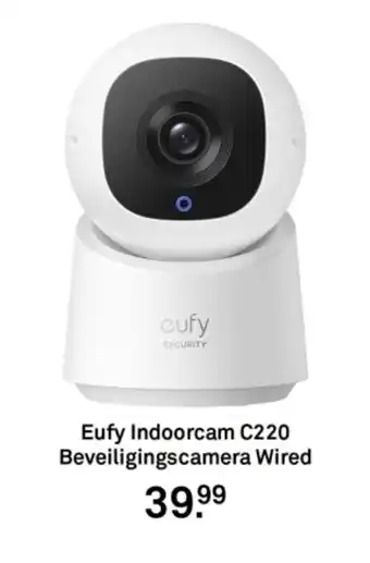 Karwei Eufy indoorcam c220 beveiligingscamera wired aanbieding