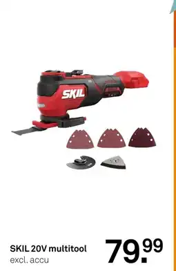 Karwei Skil 20v multitool excl accu aanbieding