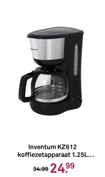 Karwei Inventum kz612 koffiezetapparaat aanbieding