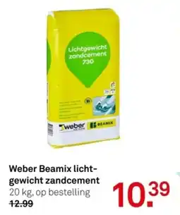 Karwei Weber beamix lichtgewicht zandcement aanbieding