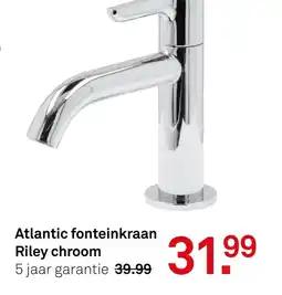 Karwei Atlantic fonteinkraan Riley chroom aanbieding