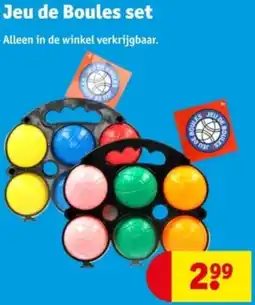 Kruidvat Jeu de Boules set aanbieding