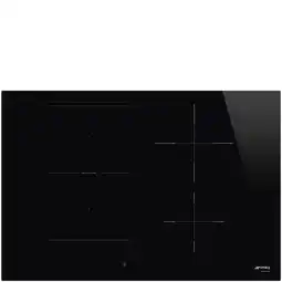 Bol.com Smeg Universal SI1M4744D kookplaat Zwart Ingebouwd 75 cm Inductiekookplaat zones 4 zone(s) aanbieding