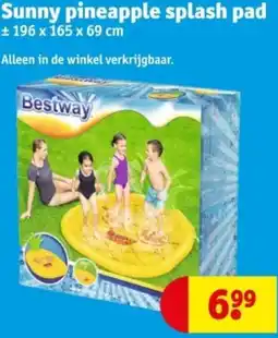 Kruidvat Sunny pineapple splash pad aanbieding