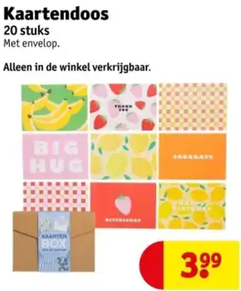 Kruidvat Kaartendoos aanbieding