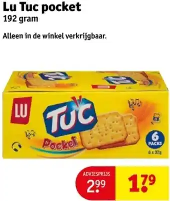 Kruidvat Lu Tuc pocket aanbieding