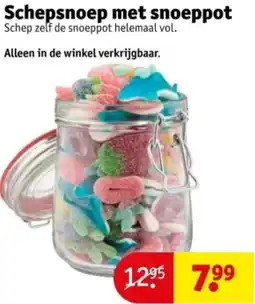 Kruidvat Schepsnoep met snoeppot aanbieding