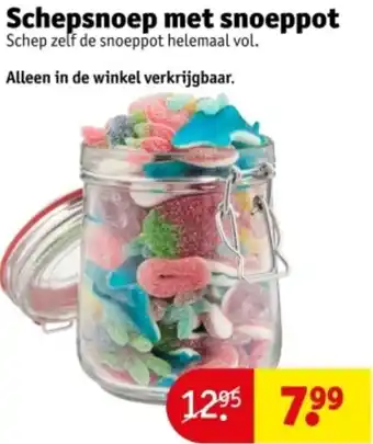 Kruidvat Schepsnoep met snoeppot aanbieding