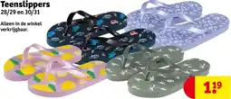 Kruidvat Teenslippers aanbieding
