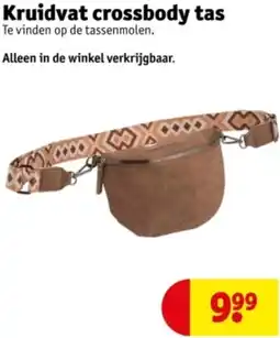 Kruidvat Kruidvat crossbody tas aanbieding