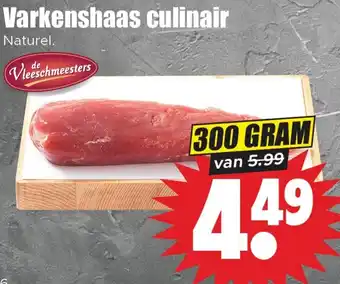 Dirk Varkenshaas culinair aanbieding