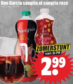 Dirk Don Garcia sangria of sangria rosé aanbieding