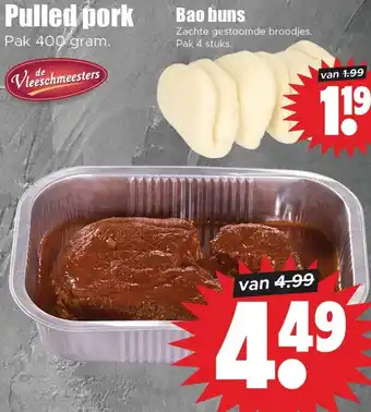 Dirk Pulled pork aanbieding