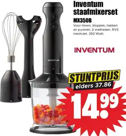 Dirk Inventum staafmixerset MX350B aanbieding