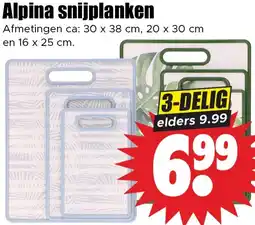 Dirk Alpina snijplanken aanbieding