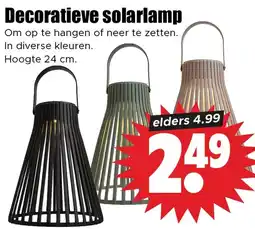 Dirk Decoratieve solarlamp aanbieding