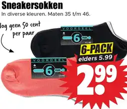Dirk Sneakersokken aanbieding