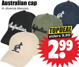 Dirk Australian cap aanbieding